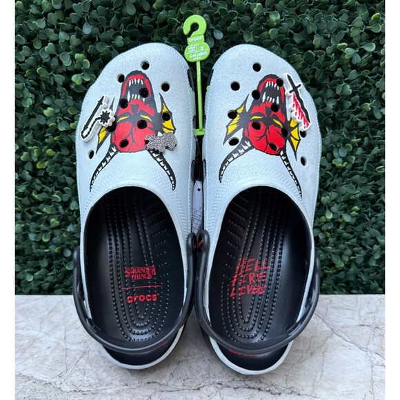 Crocs STRANGER THINGS Hellfire Classic Clog 211507-90H Unisex M-10 W-12 main image 5